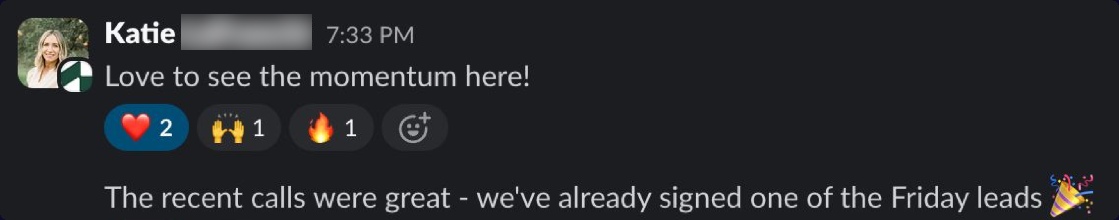 Client win