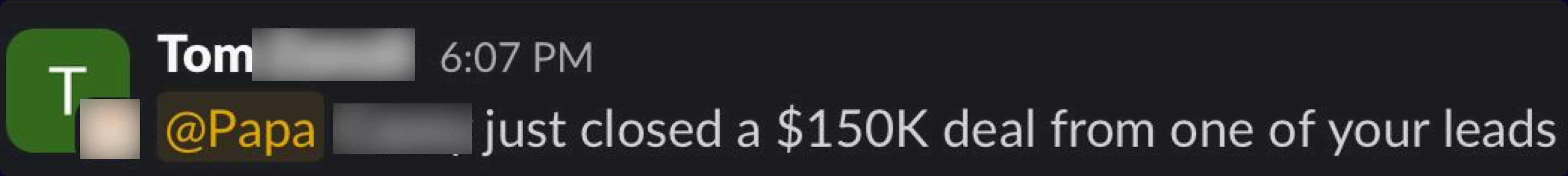 Client win