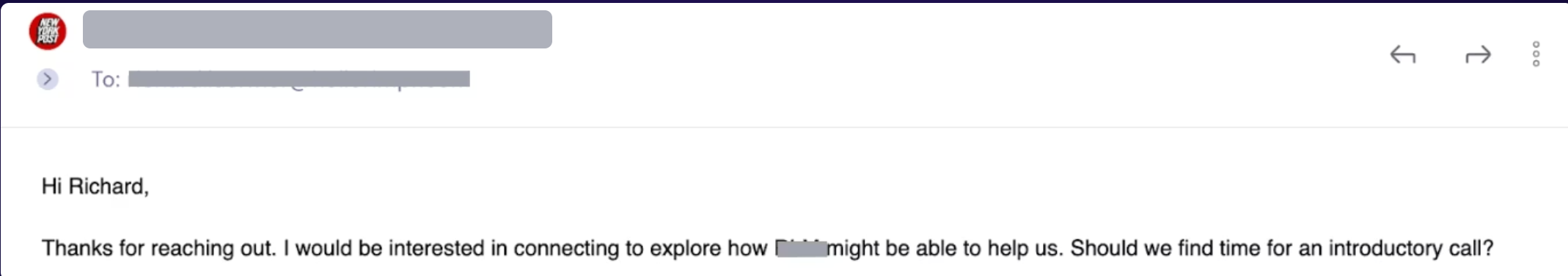 Reply from the New York Post